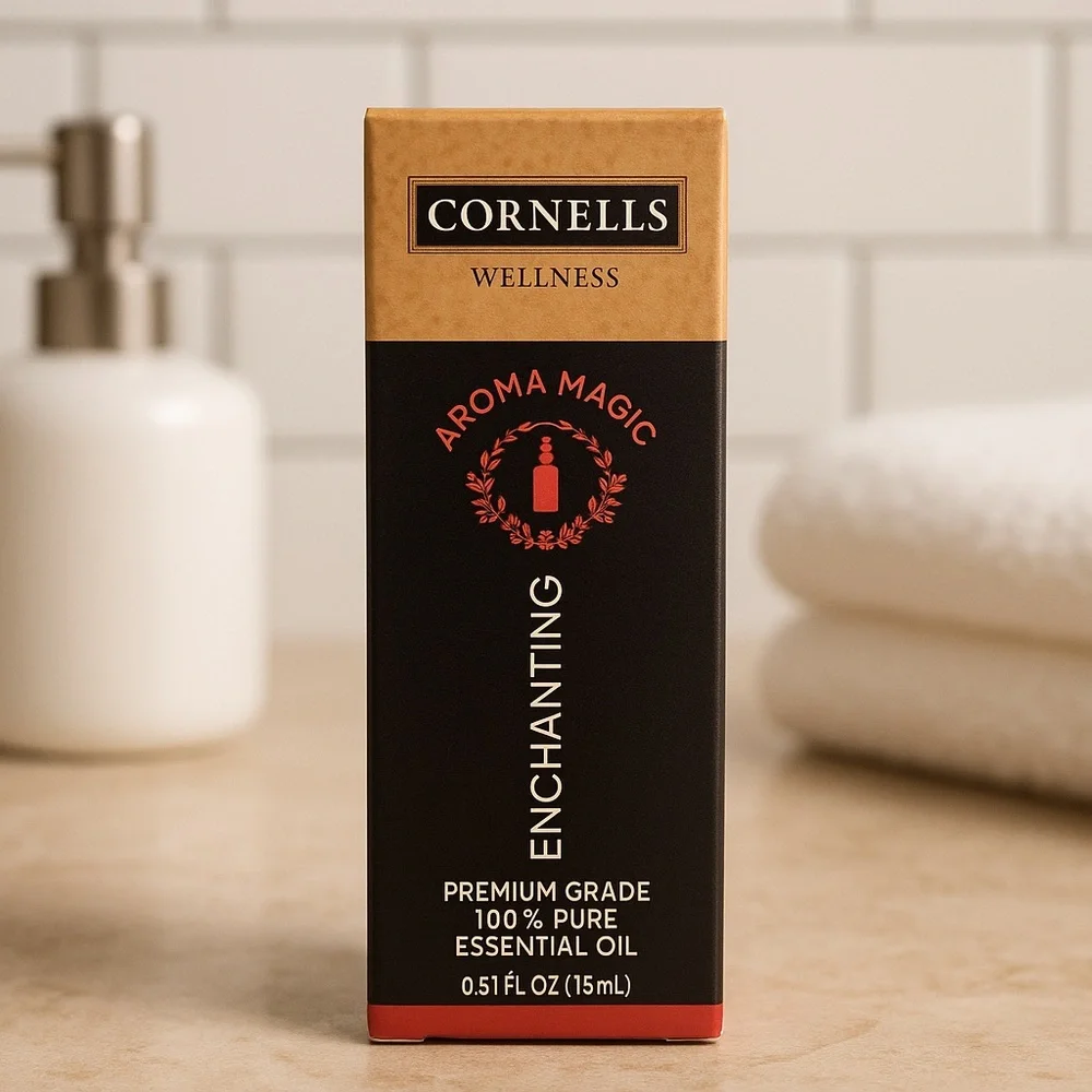 Cornells Wellness Aroma Magic Enchanting Premium Grade Essential Oil 0.5 fl oz